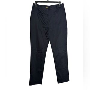 Alain Manoukian Navy Straight Leg  Business Casual Pant Size EU 40